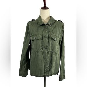 Lucky Brand Army Green Utility Jacket